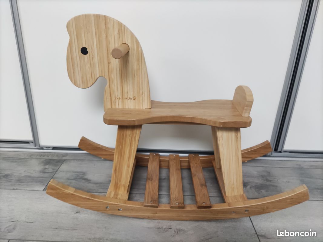 Everearth Toys Everearth Bamboo Rocking Horse Everearth Rocking