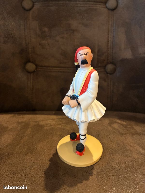 Figurine Tintin N°59 – Les Dupont – Collection Officielle – Résine – Neuve