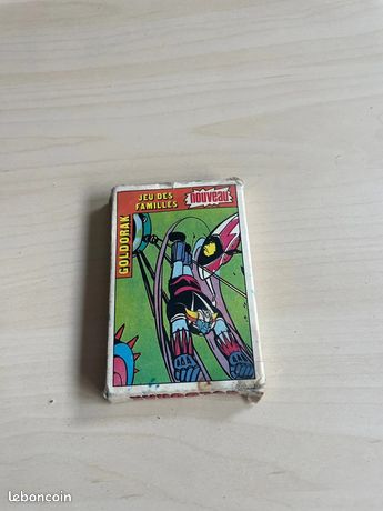 JEU DE CARTE 7 FAMILLES GOLDORAK GRENDIZER 1978 Neuf Sous Blister