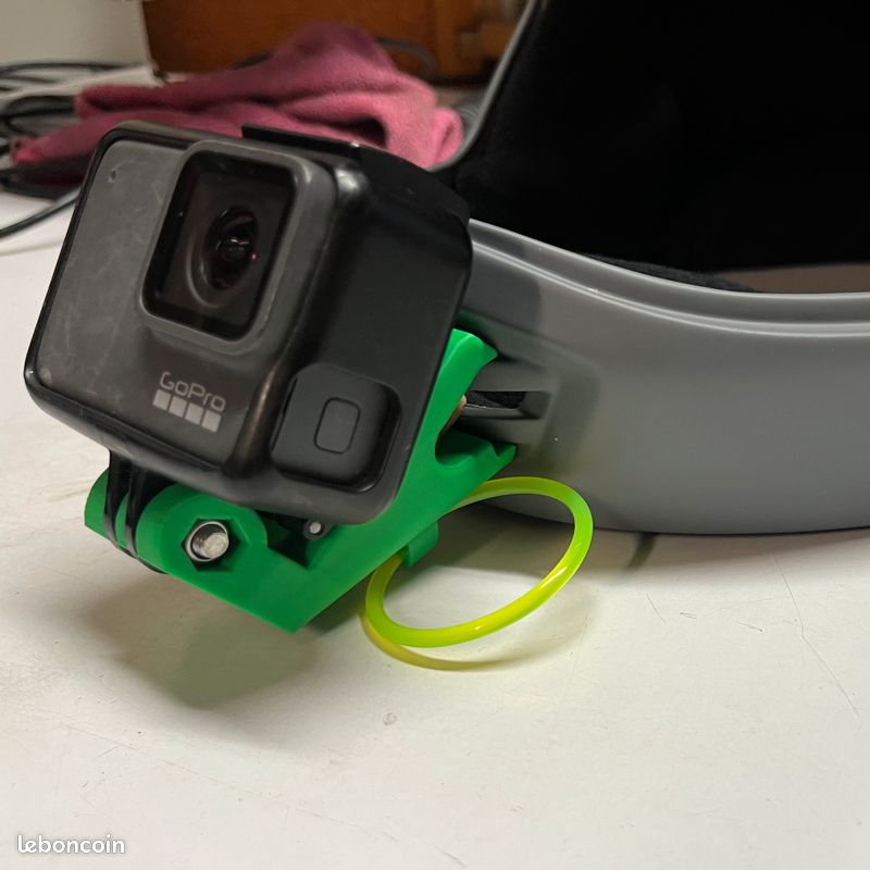 Support GoPro Chinmount Casque Cookie G3 G4 parachutisme Sport