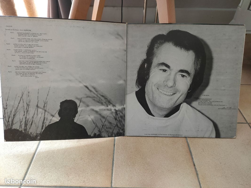 33 tours Alain Barrière une chanson (image 2)