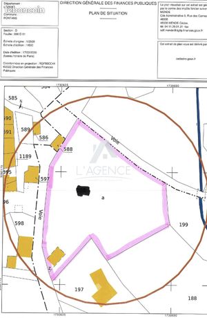 Terrain 4170 m² Fontans