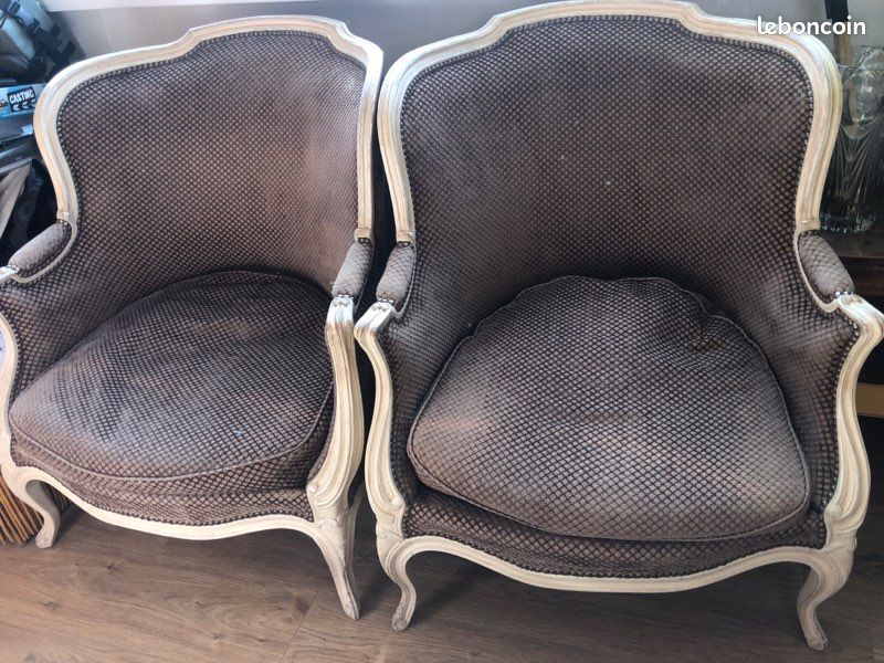 Fauteuils bergères (image 1)