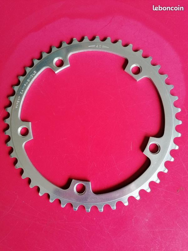 Lot 2 Plateaux campagnolo BCD 144 Entraxe 84,6mm Très bon état - Équipements vélos