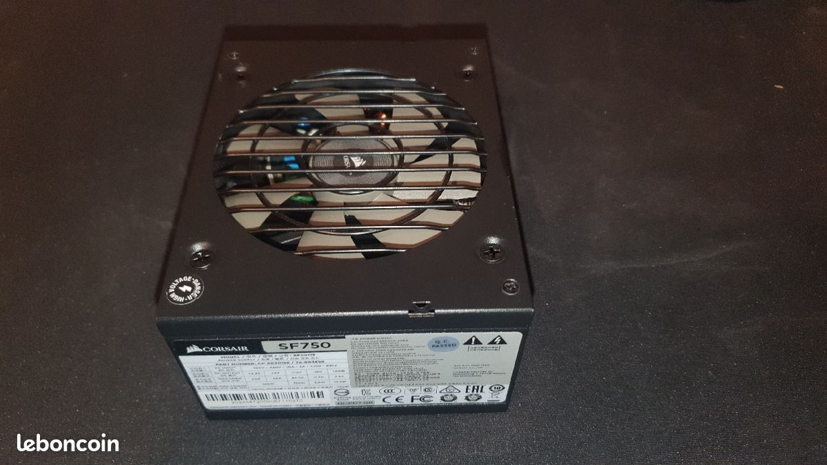 Alimentation modulaire, 750 watts sertifier 80 plus platinium (image 1)