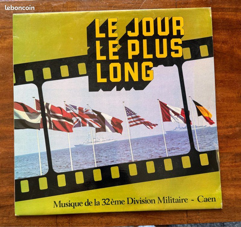 Disque vinyle le jour le plus long Musique de la 32ème division militaire Caen (image 1)