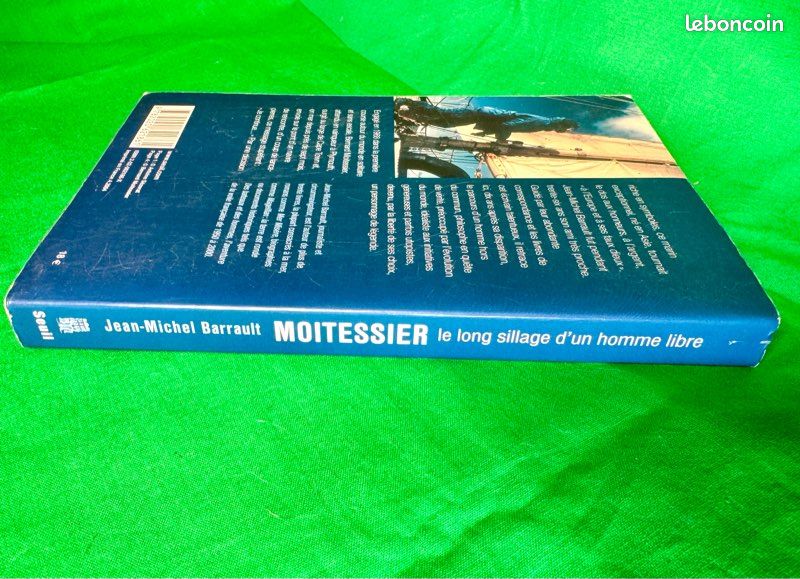 Livre biographie de Jean-Michel Barrault sur Moitessier : Le Long Sillage d’un homme libre en TBE (image 8)