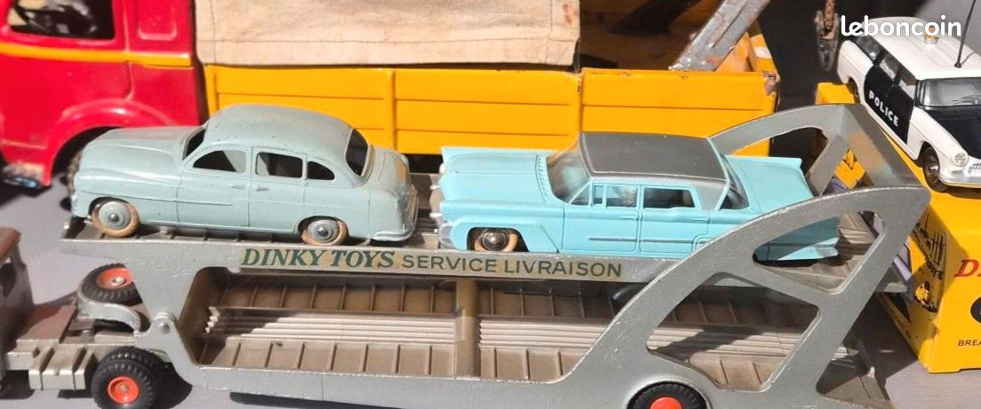 CIJ GRANDE DYNA PANHARD TOLE Lg 25 cm MOTEUR À FRICTION ÉTAT DE JEU ANNÉES 50