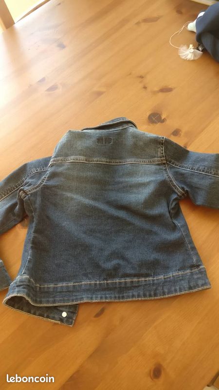 Veste en jean fillette (image 3)
