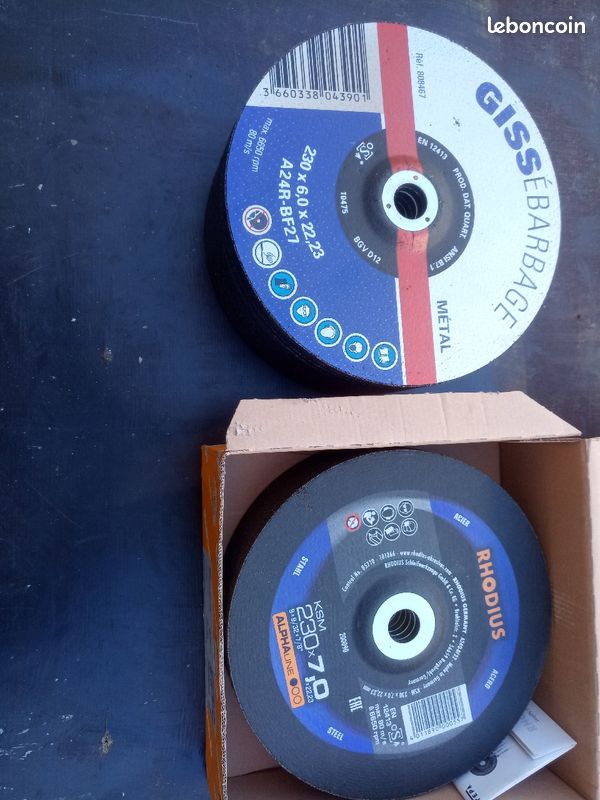 Disque a meuler (image 1)