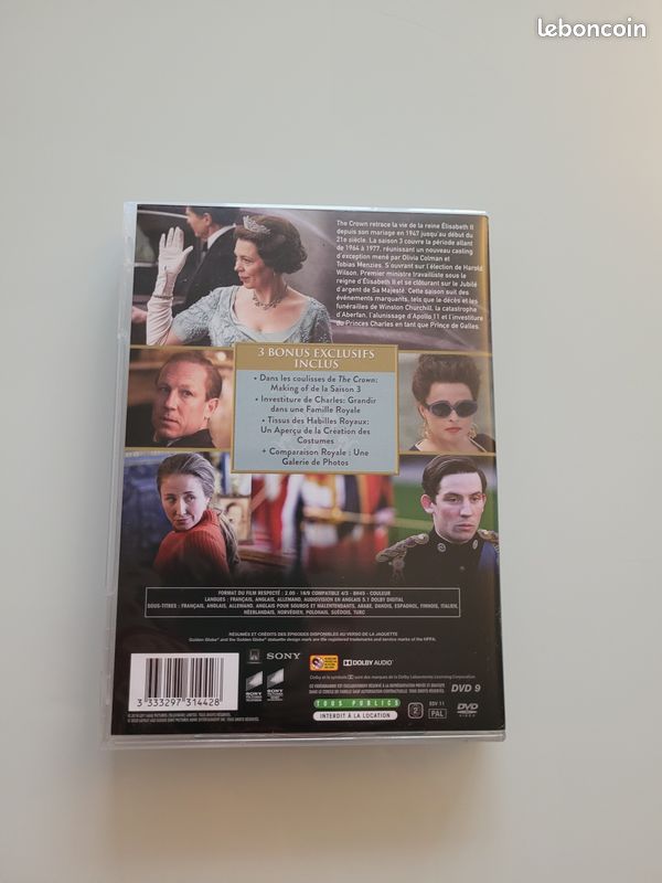 THE CROWN, Saison 3, DVD (image 2)