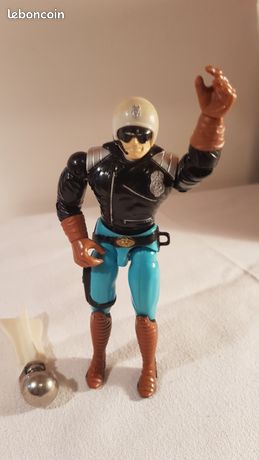 Rare vintage figurine Cops'n'crooks truands et cops highway patrol hasbro usa 1988 - Jeux & Jouets