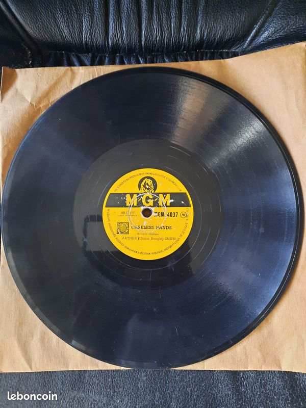 78 tours MGM Guitar Boogie par Arthur SMITH with his Cracker-Jacks MGM 4037 (image 2)
