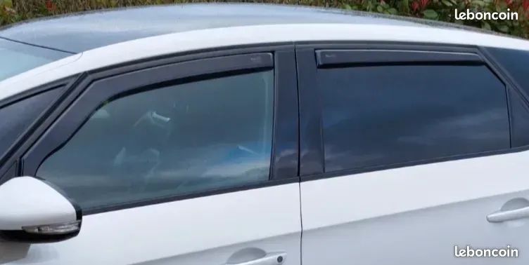Déflecteurs d'air de vent vitres avant + arrière 4 pièces fumés noire  Citroën DS5 - Équipement auto