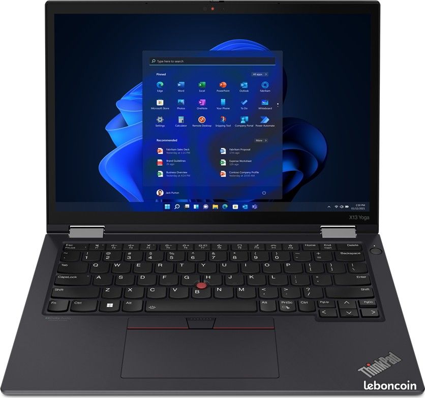 Lenovo X13 Yoga GEN3 1TO SSD (image 3)