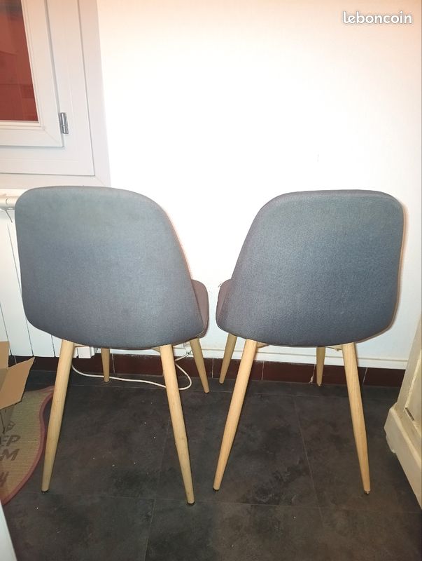 Lot de 4 chaises conforama (image 2)