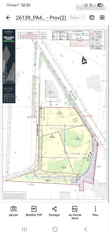 Terrain 943 m² · à Francheleins · 125 000 €