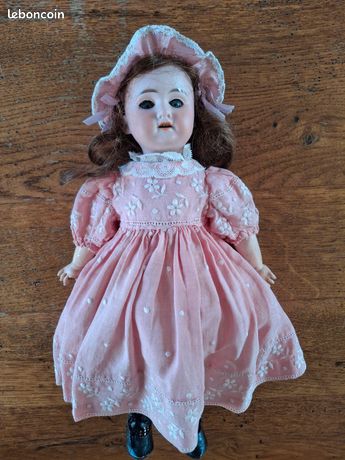 Ancienne Poupée Armand Marseille – Porcelaine, Modèle 995, 38 Cm, Allemagne