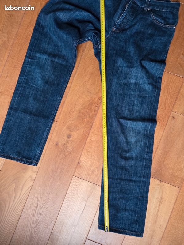 Jean APC Selvedge Vintage Taille 30 - Bleu Foncé Brut - Occasion Très Bon État
