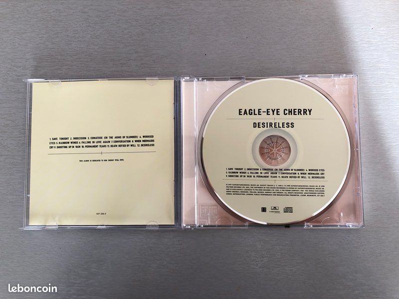 CD Eagle - Eye Cherry > Desireless (image 2)