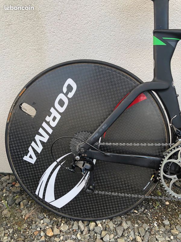 Vélo carbonne de contre la montre à patin Scott (image 1)