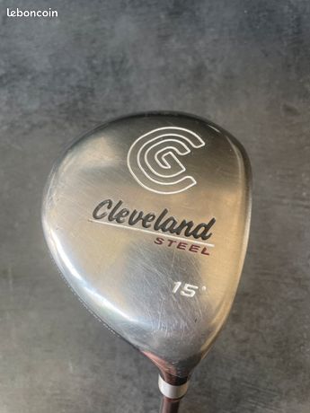 Cleveland Golf Launcher Halo XL Hybride, Graphite, Régulier, 18°, Droitier