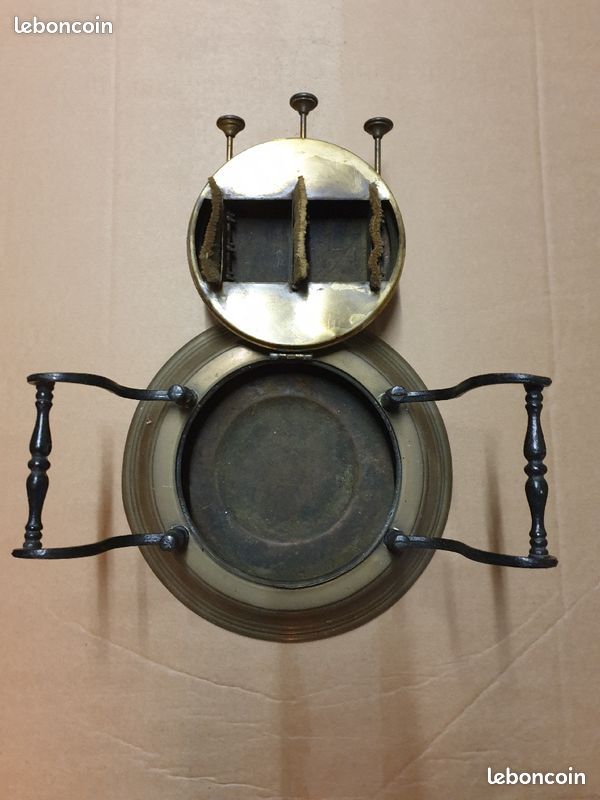 Chauffe plat en cuivre ou laiton vintage ancien métal (image 2)