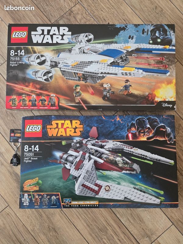 Lot Lego Star Wars 75155 75051 (image 1)