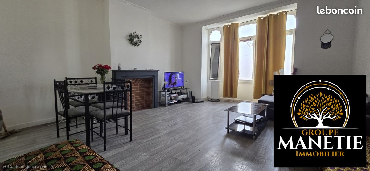 Appartement 2 pièces 51 m² · à Douai · 51 m² · 99 000 €