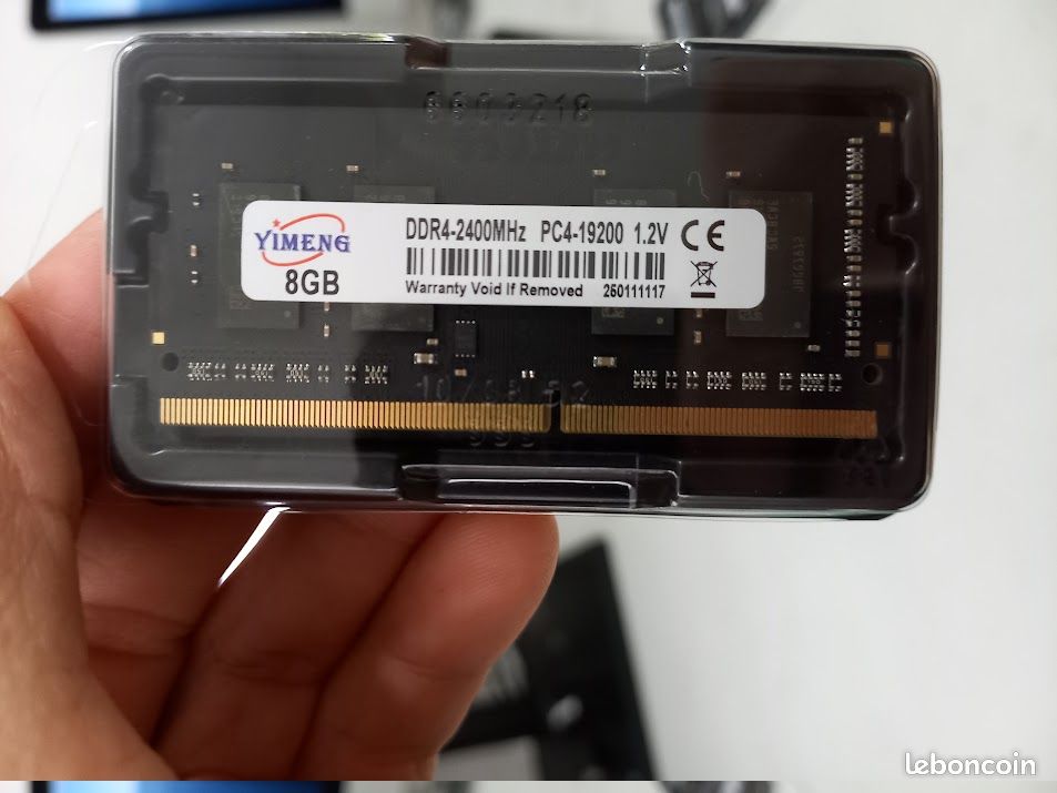 RAM 8Go DDR4 2400MHz SO-DIMM - Compatible MacBook Et PC Portable - Neuf Integral