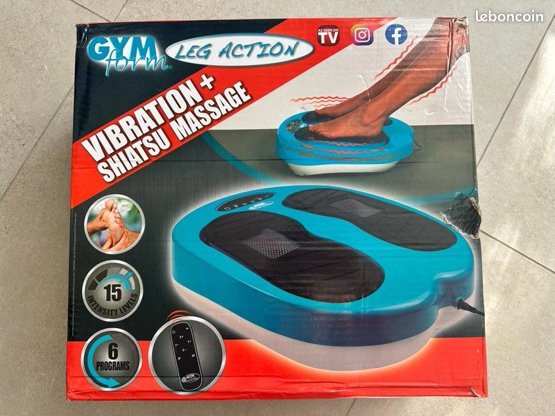 Gym form Leg action Vibration + shiatsu massage (image 3)