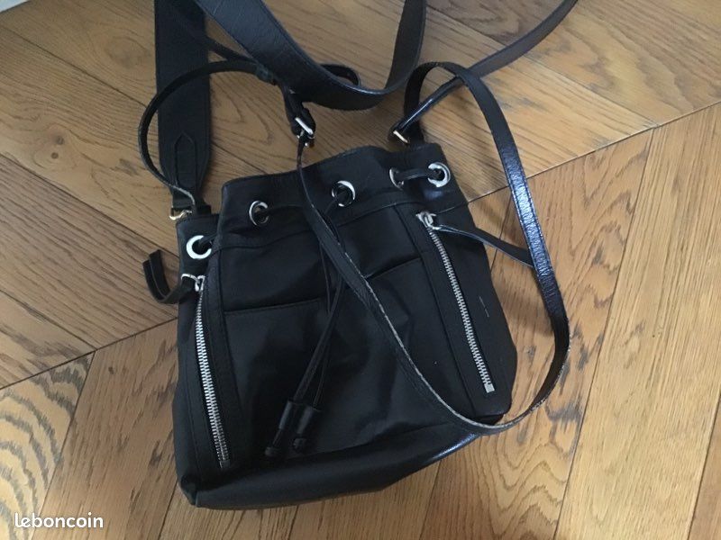 Sac cuir noir GÉRARD DAREL Accessoires Bagagerie