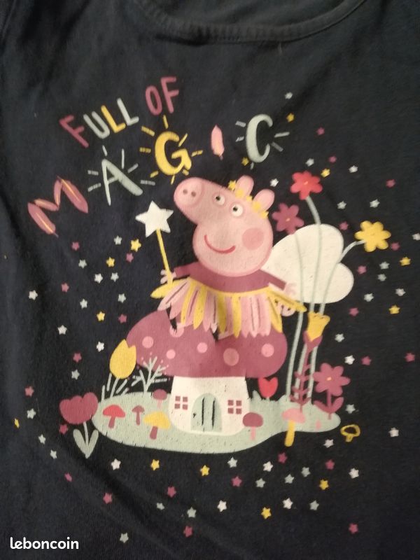 Lot 2 Tee-shirt Peppa Pig fille 2/4 ans (image 3)