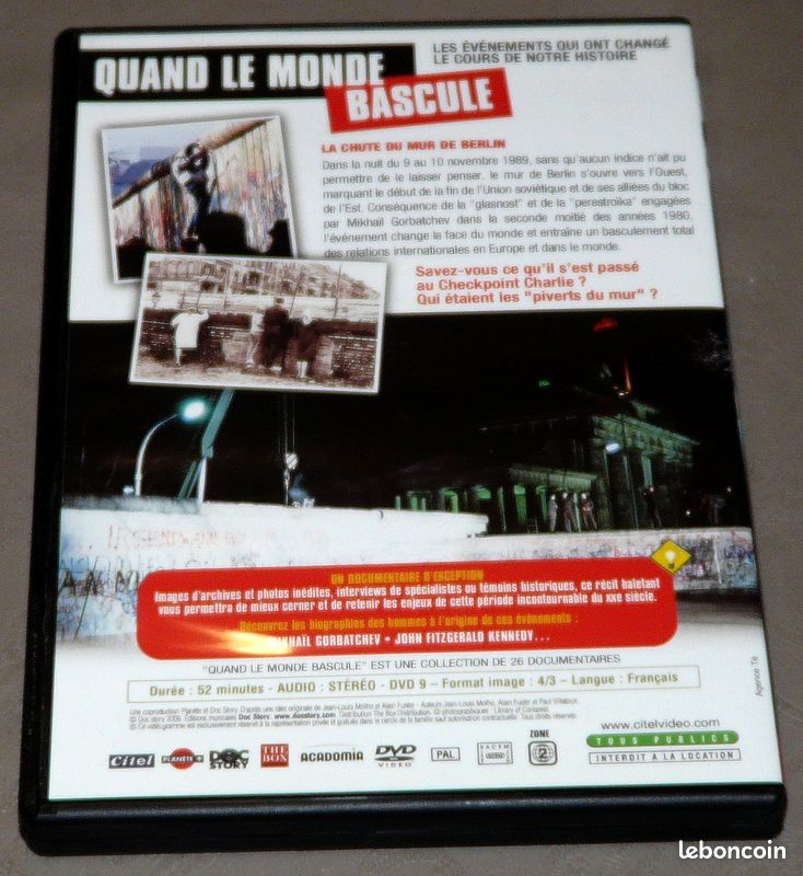 DVD La chute du mur de Berlin (image 2)