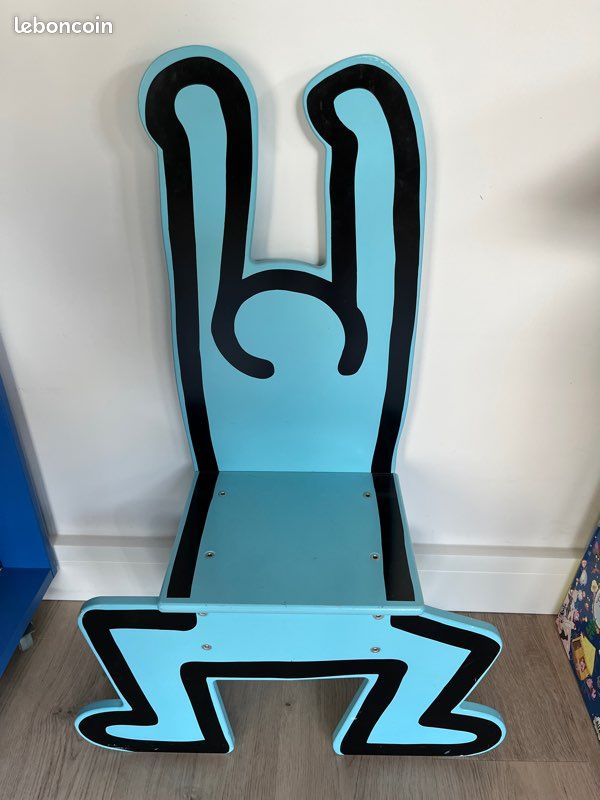 Chaise pour enfant Keith haring (image 1)