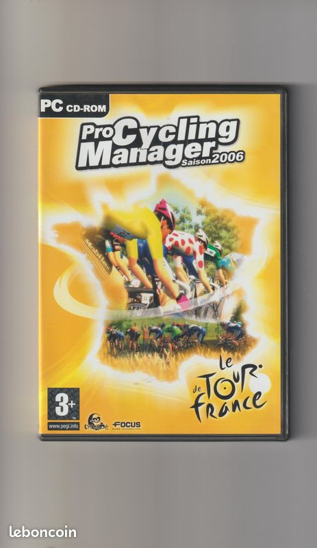 Jeu PC Pro Cycling Manager 2005 – CD-Rom Version Française – Très Bon état