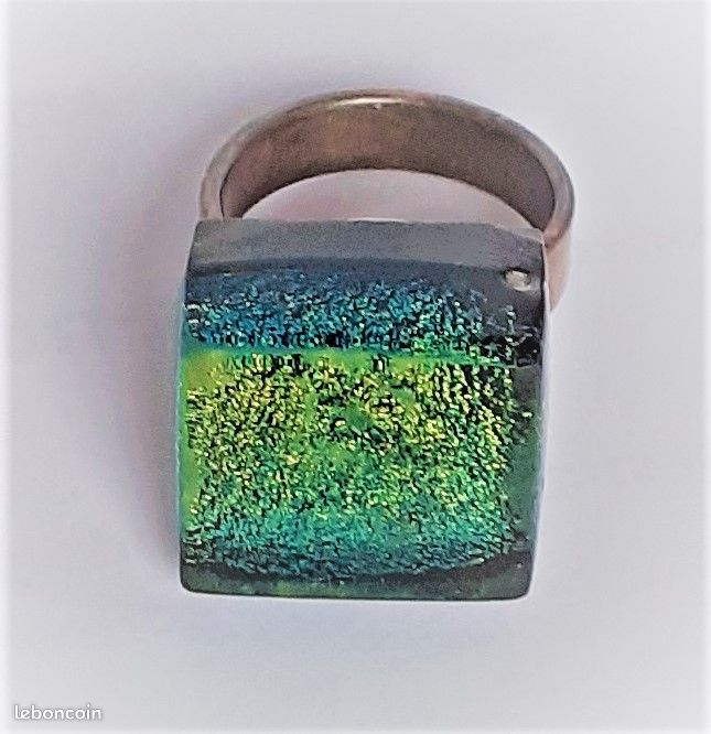 Bague verre fuse (image 1)
