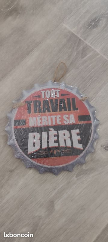 PLAQUE BIÈRE DUVEL 30 x 20 cm état neuf EUR 20,90 - FR