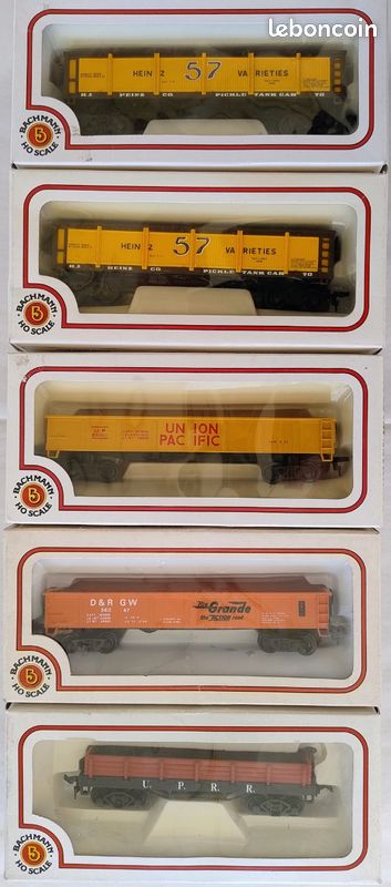 LOT 4 WAGONS de belle Qualité train Ho EUR 25,00 - PicClick FR