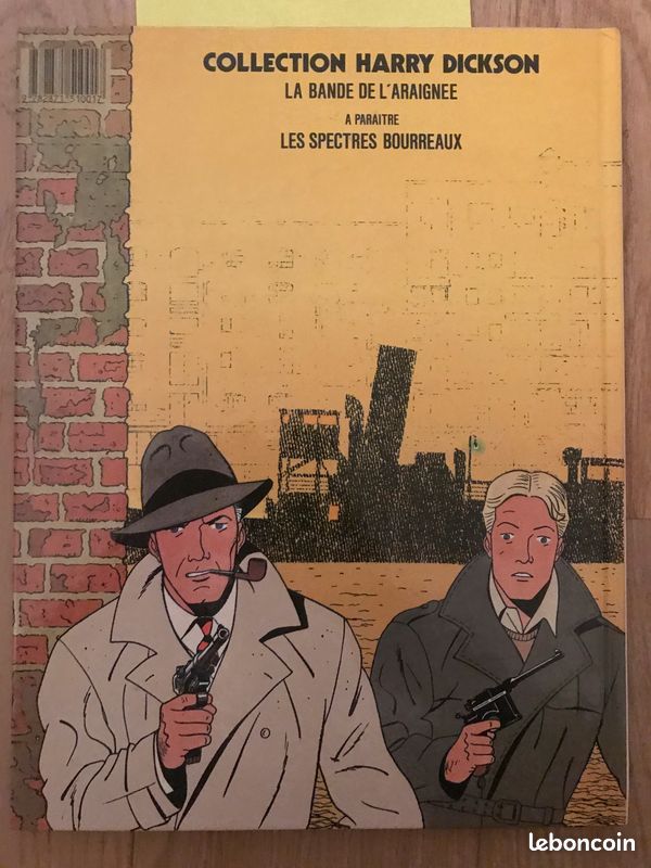 BD Harry Dickson 1 - La bande de l'araignée - E0 1986 Zanon Vanderhaeghe (image 3)