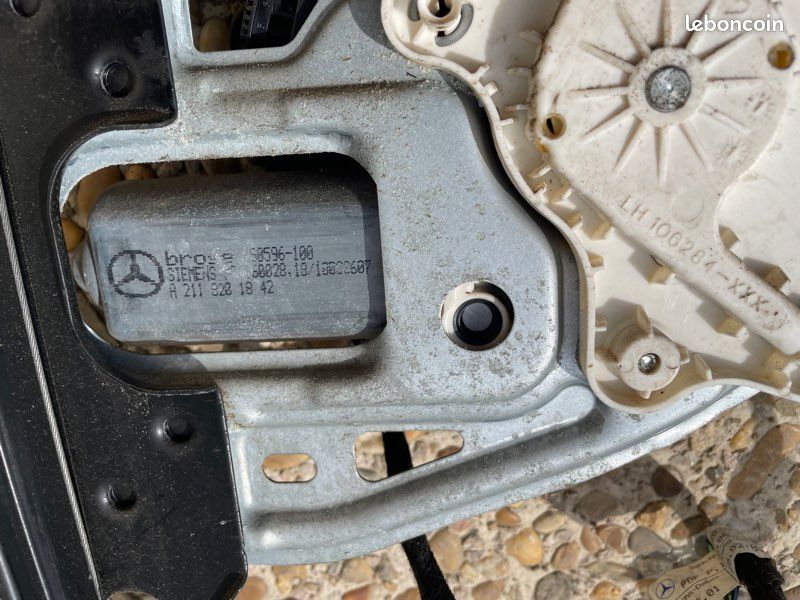 Moteur de lève vitre complet côté gauche côté gauche conducteur pour Mercedes w203 coupe (image 3)