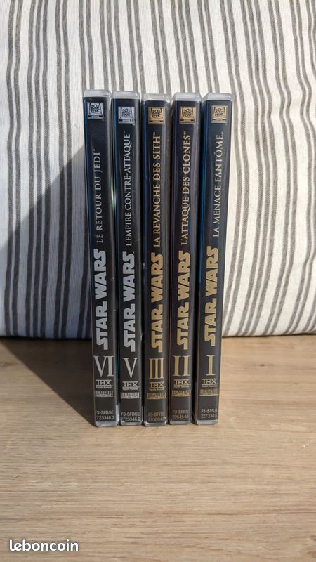 Dvd star wars - 1 2 3 5 6 (image 1)