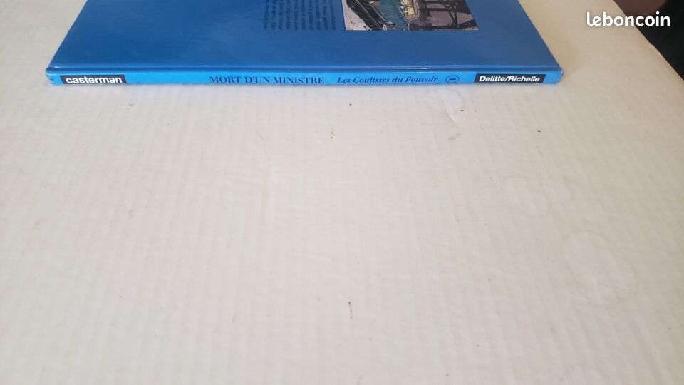 Mort d'un Ministre - Delitte & Richelle - Casterman 1999 (image 3)