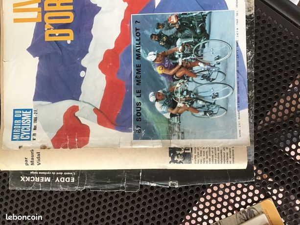 Poster Photo Miroir Du Cyclisme 1966 // Roger Pingeon • $8.04