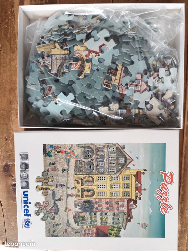 Puzzle UNICEF 1979 - A partir de 7 ans - Inspiration Brocante