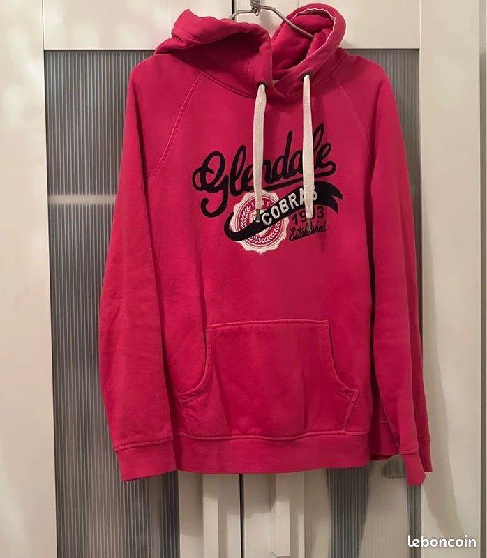 Sweat à capuche 'Octobre Rose' - Marron - - 18.00