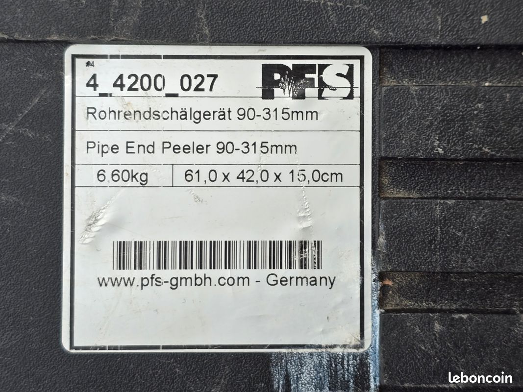 Racleur Plasson 90-315 (image 4)
