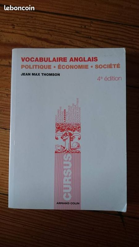 Vocabulaire anglais politique, économique, social (image 2)