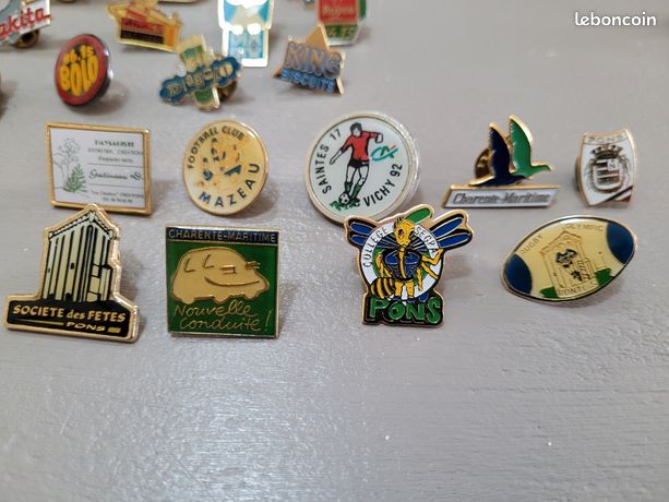Pin's Chamonix Skieur Charly Pin's vintage années 90