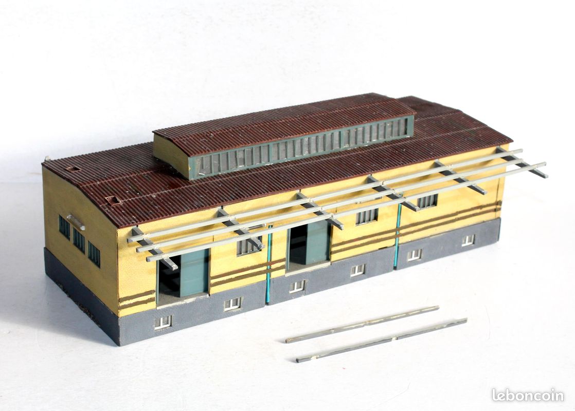 Kibri Ho Maquette Silos A Graviers A Monter Train Electrique Neuf Boite 9894